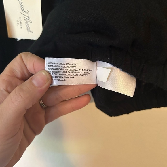 NWT Women's Openword Puff Elbow Sleeve Blouse Size Small - Picture 7 of 10